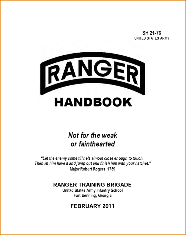 US Army Ranger Handbook Radio Free Ukraine