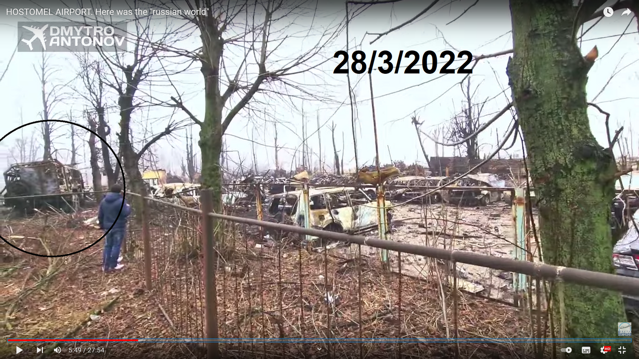 Russian destroyed KamAZ 6x6 18